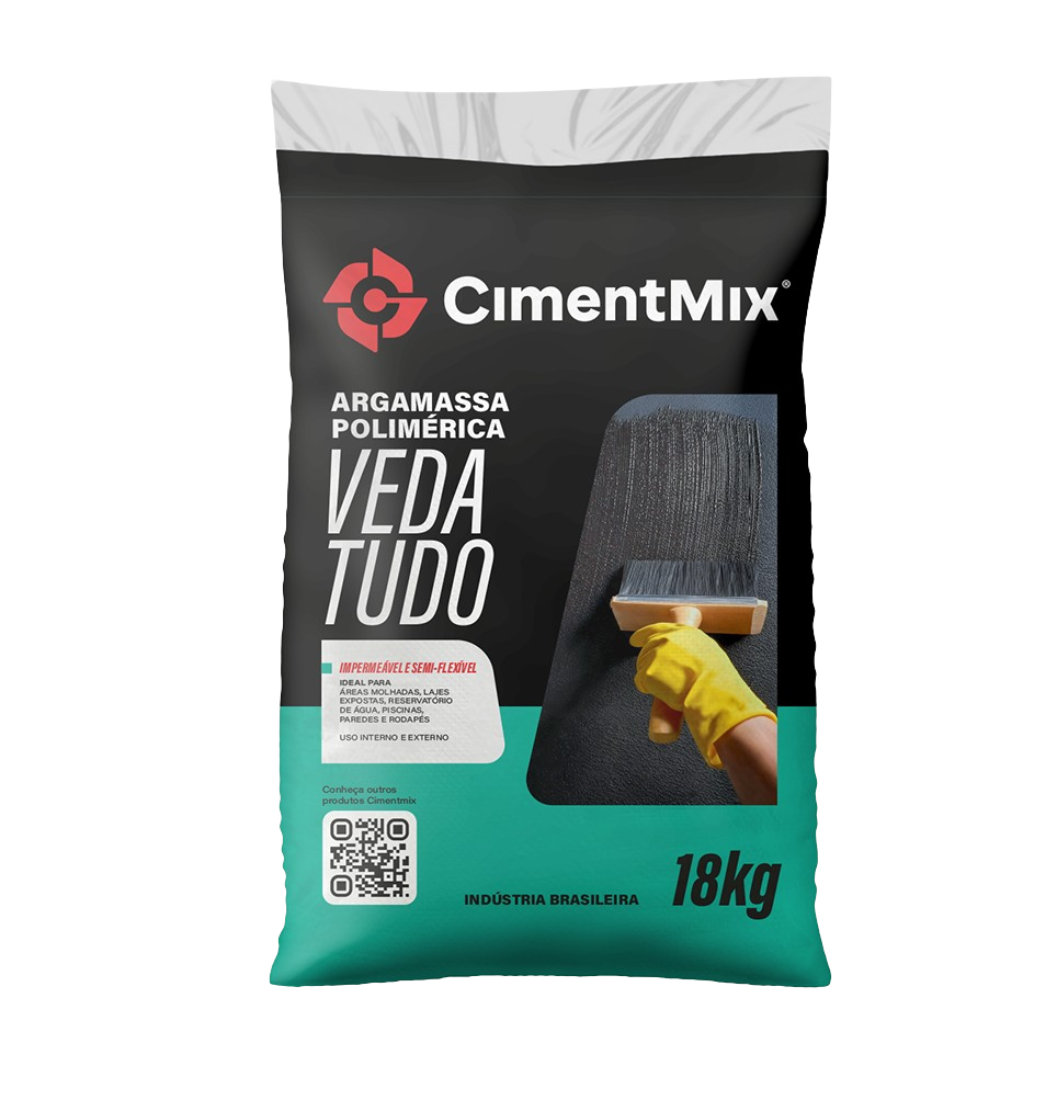 Embalagem Polimérica Veda Tudo Cimentmix