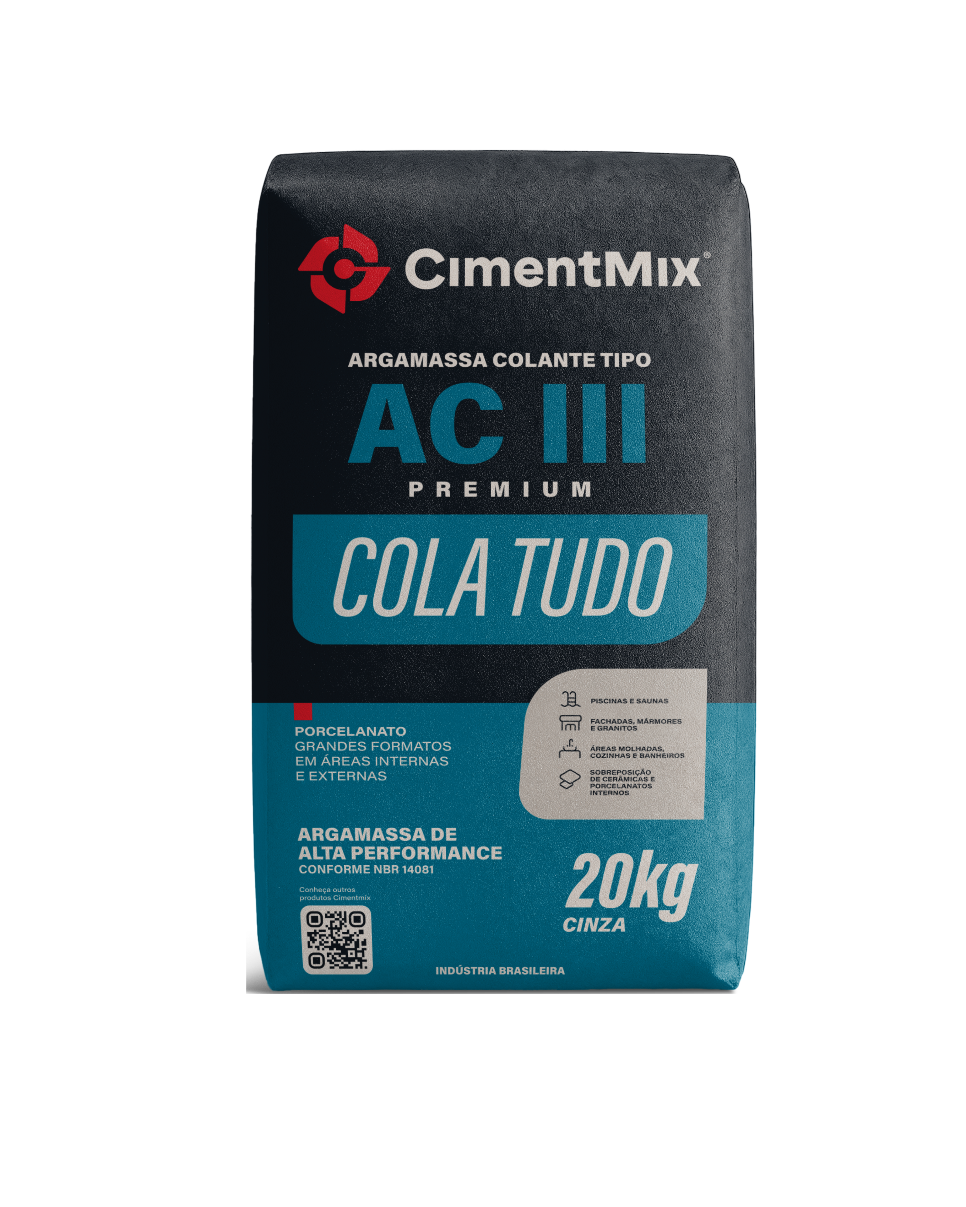 Embalagem AC III Premium Cola Tudo Cimentmix