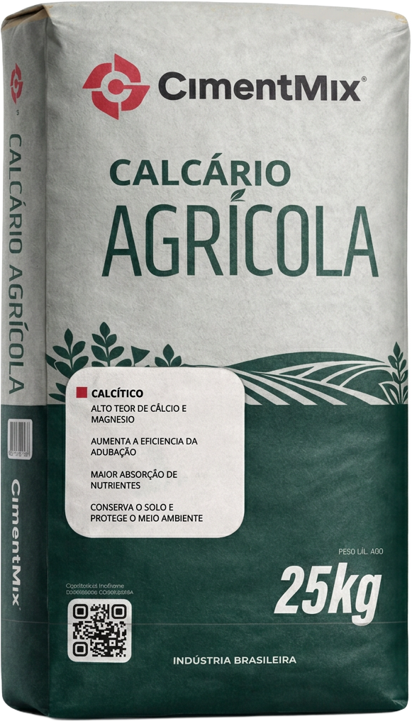 Embalagem Calcário Agrícola Cimentmix